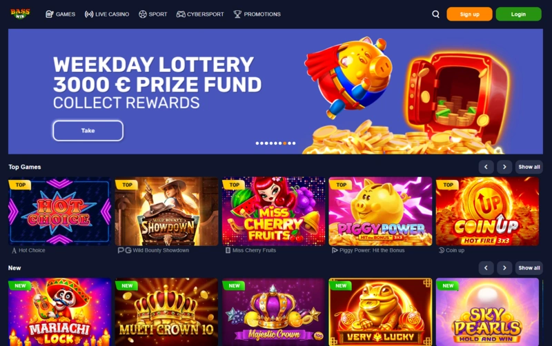 basswin home page