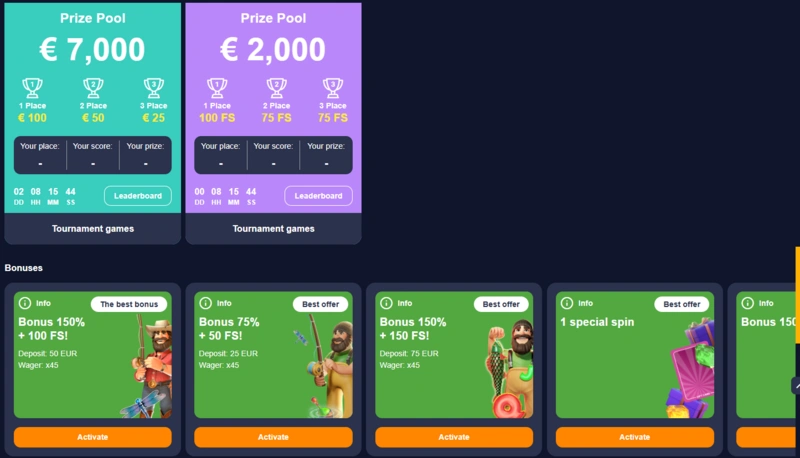 basswin promotion page